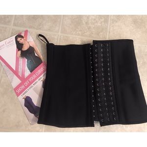 Luxx curves latex waist trainer/corset